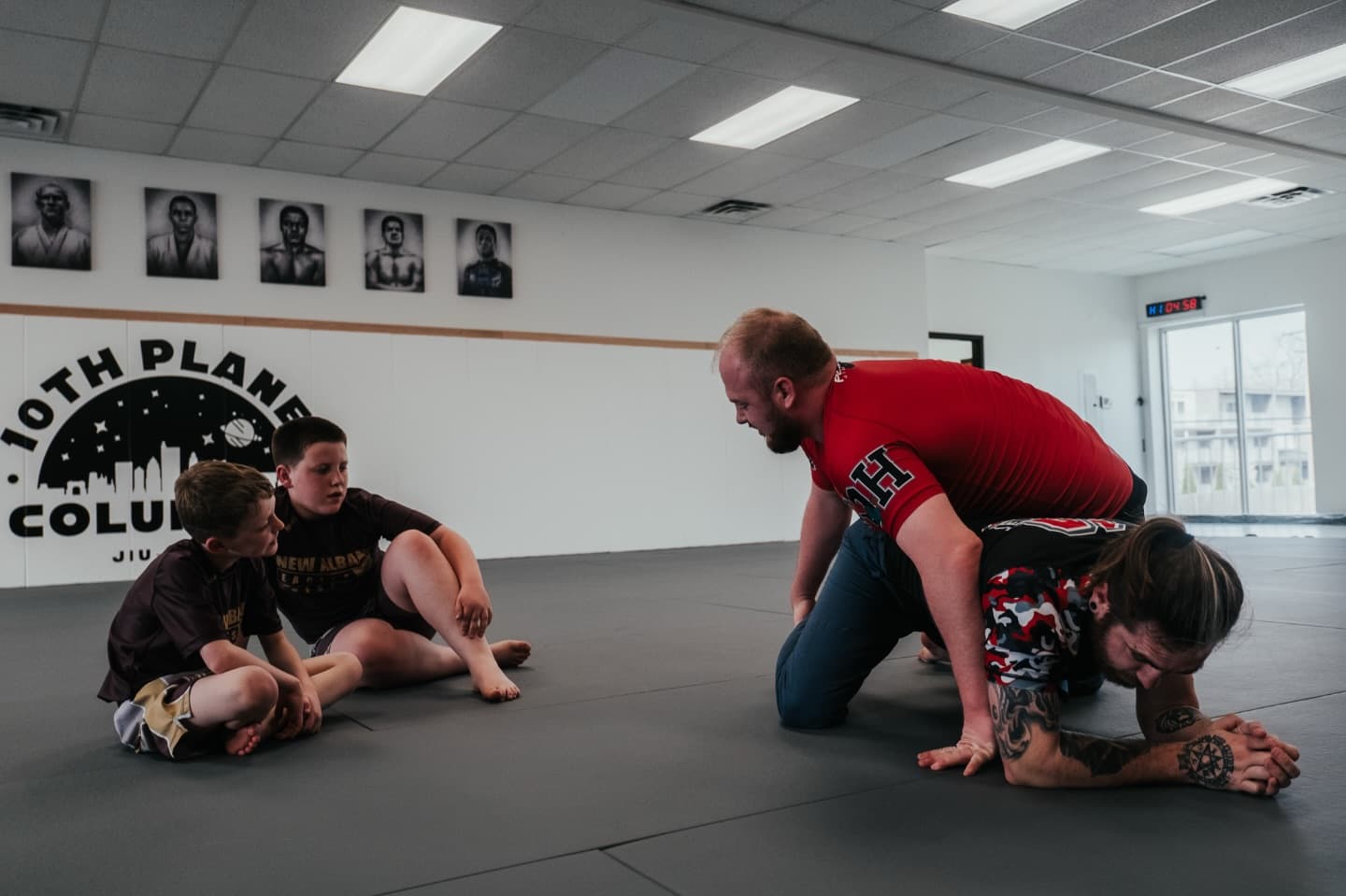 Kids BJJ — 10th Planet Columbus athletes training.